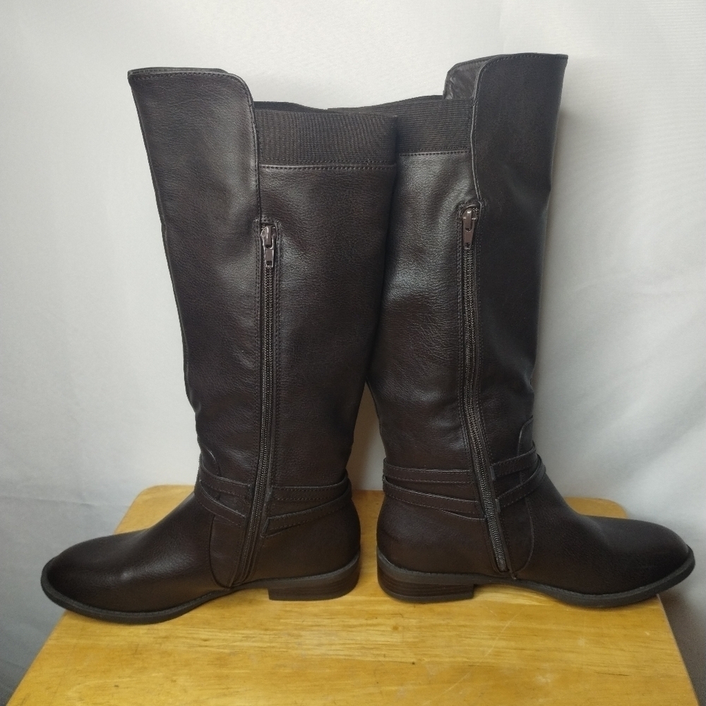 New Directions Women's size 7.5 Brown boots - Picture 5 of 7